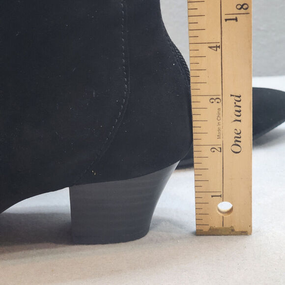 Clarks Teresa Boot Women's Black Leather Ankle Back Zip Size‎ 7 - NIB - Picture 6 of 9